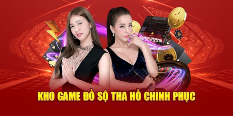 Kho game ấn tượng tại sảnh cược casino J88